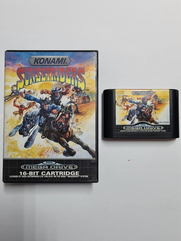 sunsetriders completo sega megadrive pal españa - Acheter Jeux vidéo et consoles Mega Drive sur todocoleccion